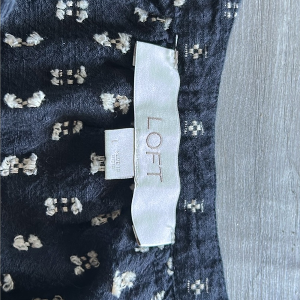 Two Black Patterned Dresses - Button Front - image 2